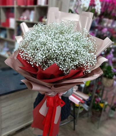 Букет цветов из: Гипсофила в Новой Таволжанке