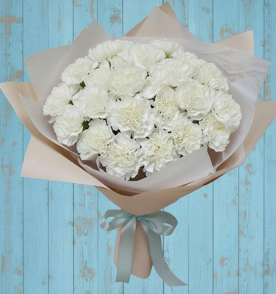 Букет цветов из: Гвоздики в Новой Таволжанке