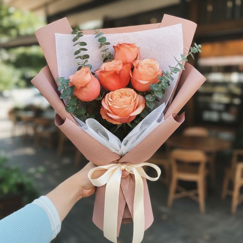 Букет цветов из: Розы в Новой Таволжанке