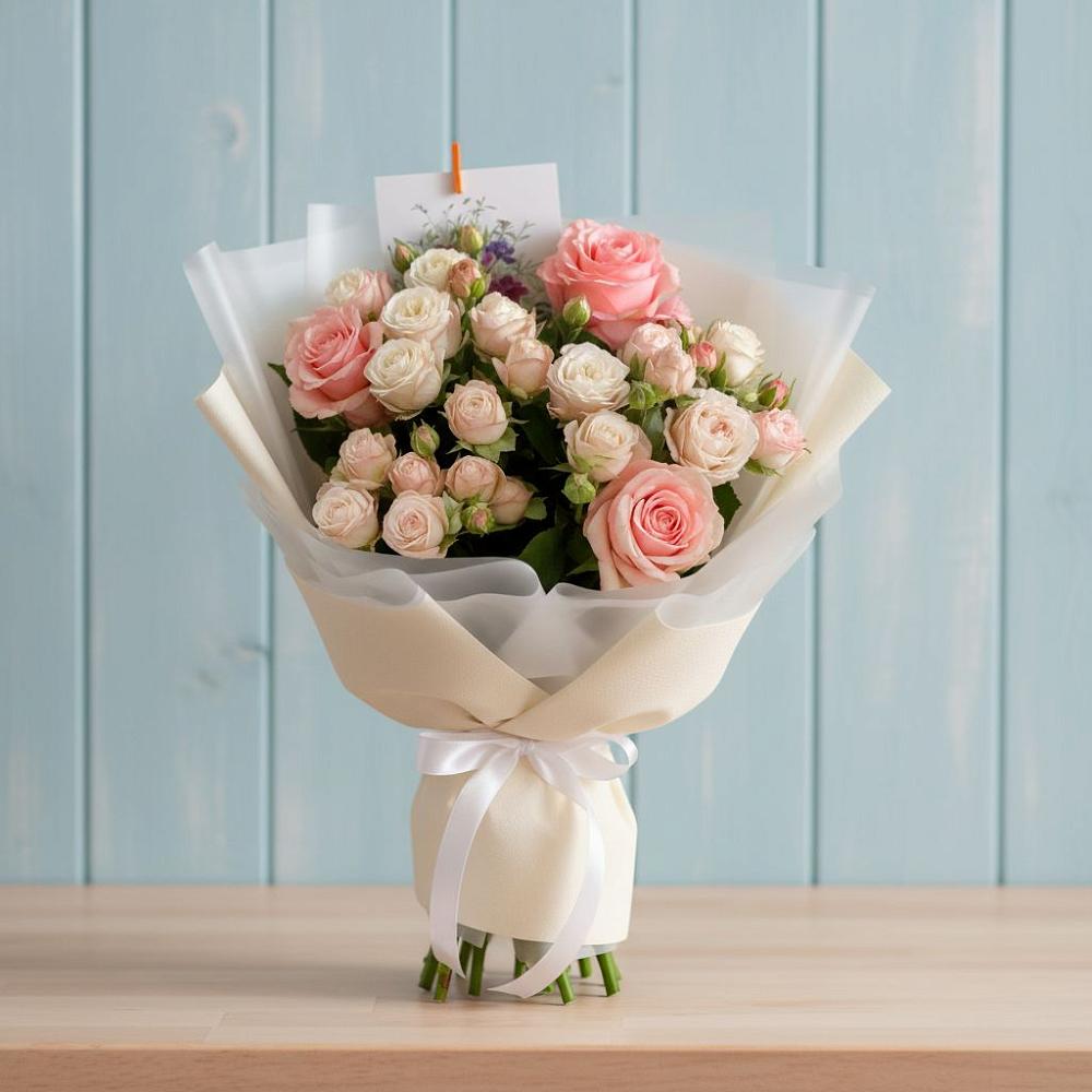 Букет цветов из: Розы в Новой Таволжанке