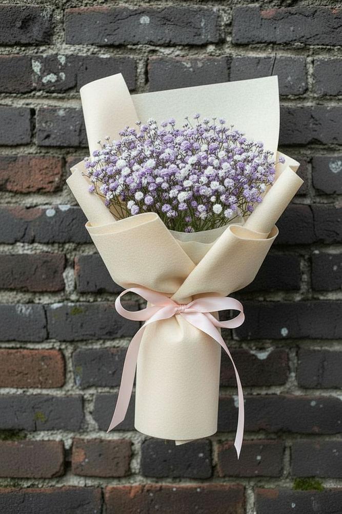 Букет цветов из: Гипсофила в Новой Таволжанке