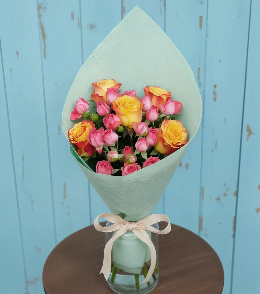 Букет цветов из: Розы в Новой Таволжанке