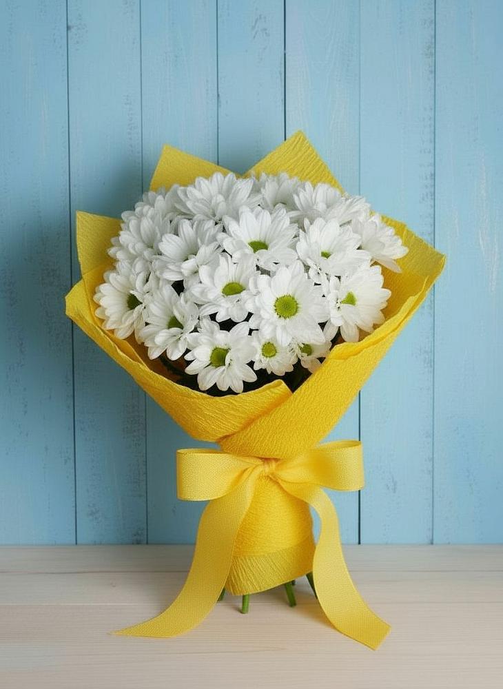 Букет цветов из: Хризантемы в Новой Таволжанке