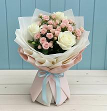Букет цветов из:  Розы в Новой Таволжанке