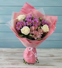 Букет цветов из:  Герберы в Новой Таволжанке
