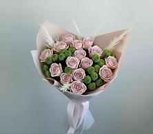 Букет цветов из:  Розы и Хризантемы в Новой Таволжанке