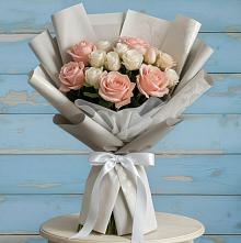 Букет цветов из:  Розы в Новой Таволжанке