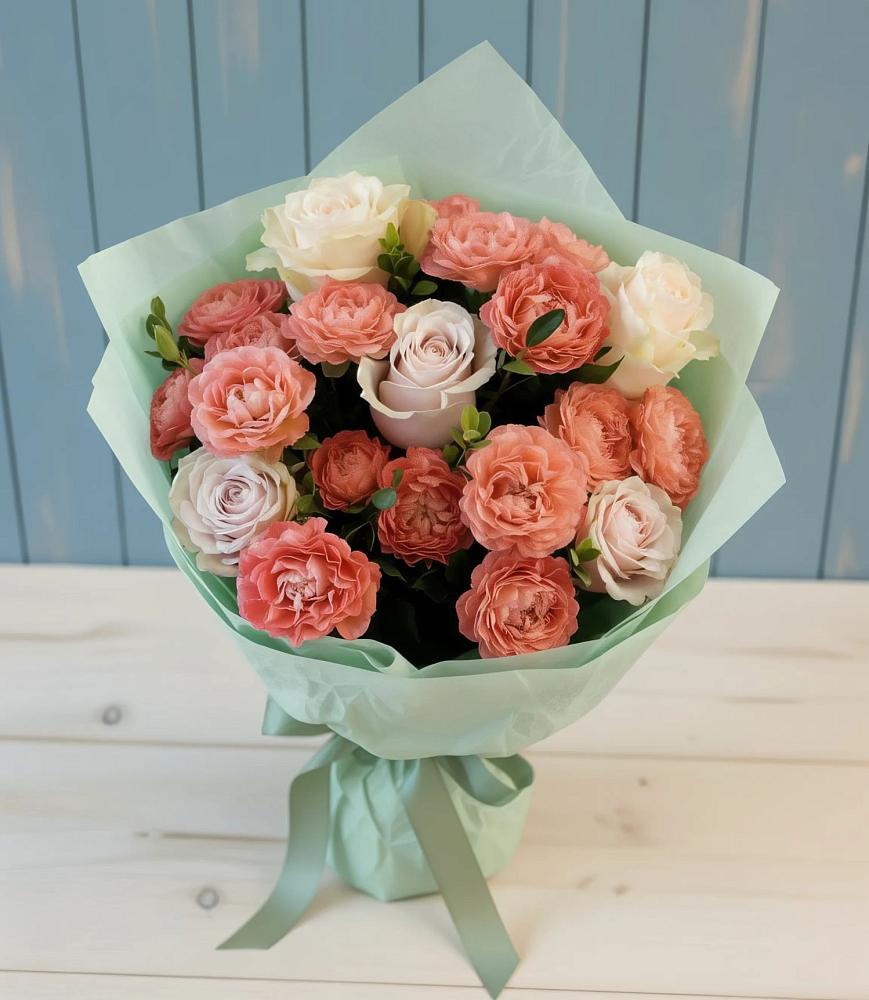 Букет цветов из: Розы в Новой Таволжанке