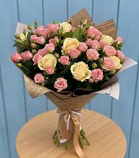 Букет цветов из:  Розы в Новой Таволжанке