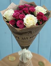 Букет цветов из:  Розы в Новой Таволжанке