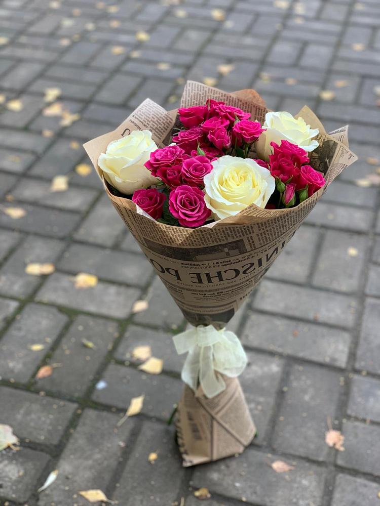 Букет цветов из: Розы в Новой Таволжанке