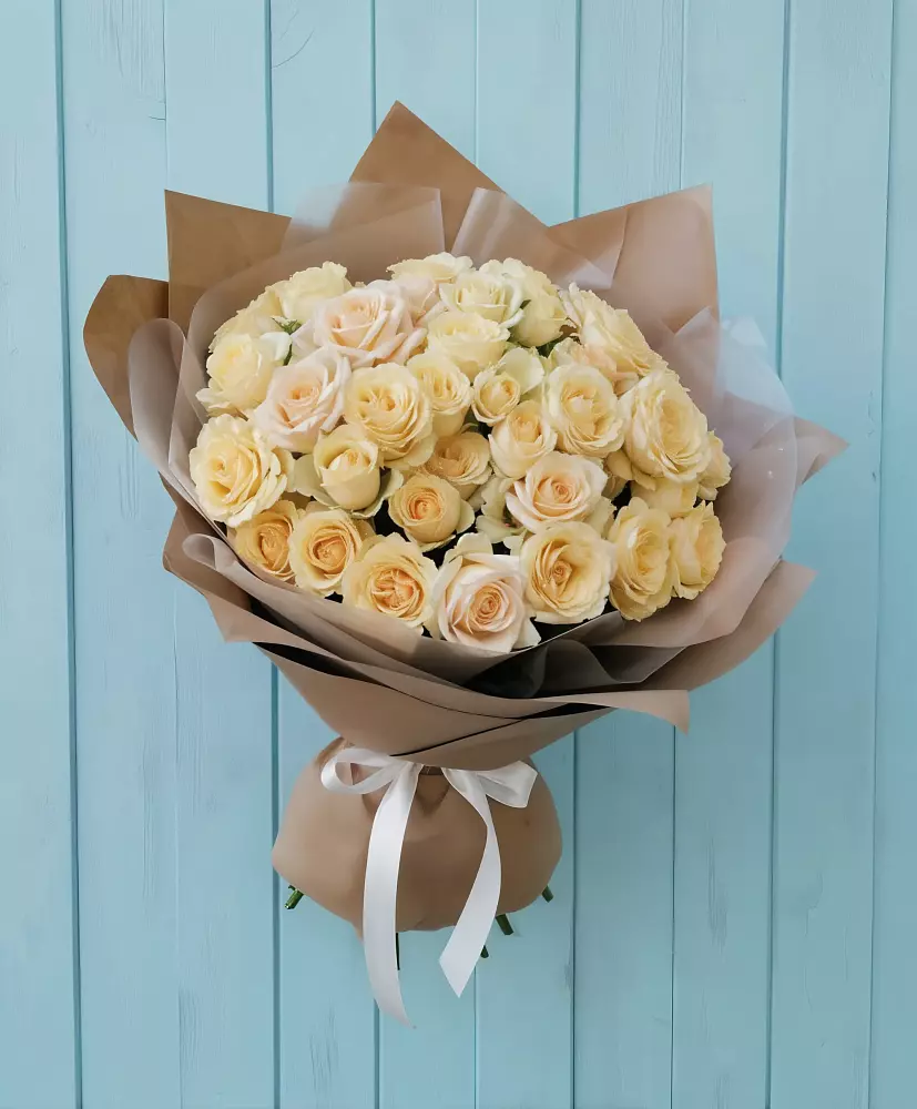 Букет Кремовое облако в Новой Таволжанке