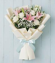 Букет цветов из:  Лилии в Новой Таволжанке